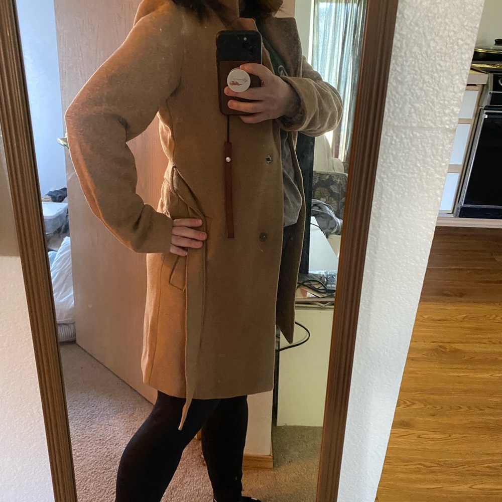 H&M Tie-Belt Coat NWT